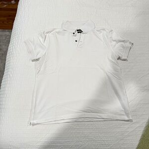 Massimo Dutti, Polo, White.